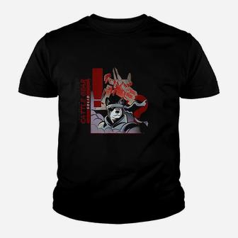 Cattle Gear Solid Acd Heeler Video Game Parody Youth T-shirt | Crazezy DE