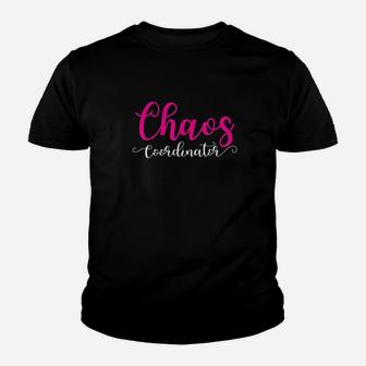 Chaos Coordinator For Mom Youth T-shirt | Crazezy DE
