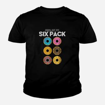 Check Out My Six Pack Donut Donut Youth T-shirt - Thegiftio UK