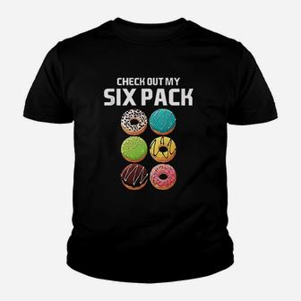 Check Out My Six Pack Donut Youth T-shirt | Crazezy AU