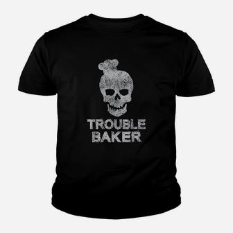 Chef Trouble Baker Youth T-shirt | Crazezy