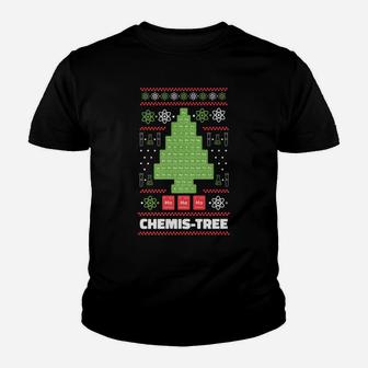 Chemis-Tree Periodic Table | Christmas Chemistry Science Youth T-shirt | Crazezy AU