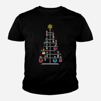 Chemistree Funny Science Christmas Tree Men Women Youth T-shirt | Crazezy