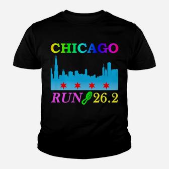 Chicago Run 26 Mile October 13 2019 Finisher Marathon Youth T-shirt | Crazezy UK