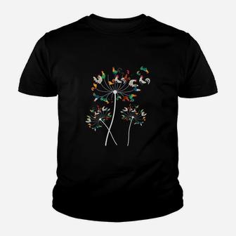 Chicken Flower Chicken Tree Lover Youth T-shirt | Crazezy DE