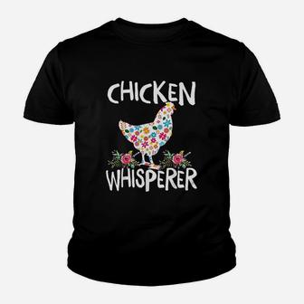 Chicken Whisperer Youth T-shirt | Crazezy
