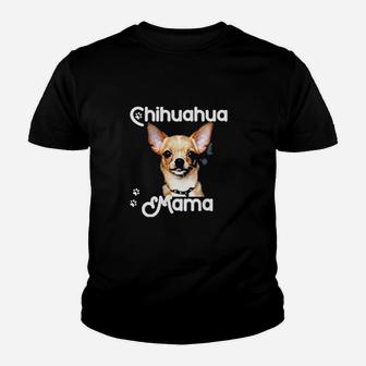 Chihuahua Dog Mom Chihuahua Mama Gifts Youth T-shirt | Crazezy DE