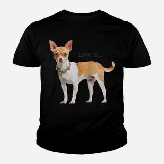 Chihuahua Shirt Dog Mom Dad Tee Love Pet Puppy Chiuauaha T Raglan Baseball Tee Youth T-shirt | Crazezy