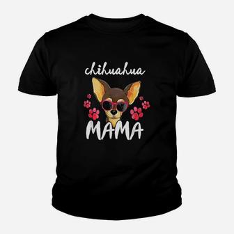 Chihuahua Women Mom Gift Love Chihuahua Mama Youth T-shirt | Crazezy CA