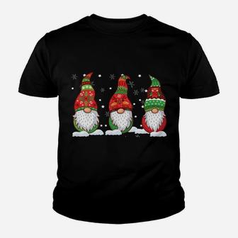 Chillin' With My Gnomies Nordic Gnome Christmas Pajama Gift Youth T-shirt | Crazezy DE