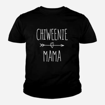 Chiweenie Mama Chihuahua Mom Gift Youth T-shirt | Crazezy