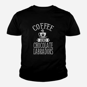Chocolate Labradors And Coffee Chocolate Lab Gift Outfit Youth T-shirt | Crazezy