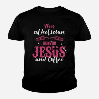 Christian Esthetician Jesus Esthetician Youth T-shirt - Monsterry DE