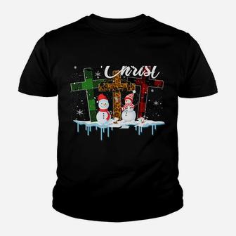 Christmas Begins With Christ Costume Xmas Gifts Youth T-shirt | Crazezy