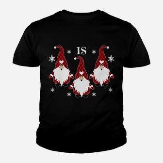 Christmas Is Gnoming Santa Claus Garden Gnome Christmas Youth T-shirt | Crazezy
