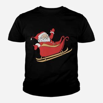 Christmas Santa Nothing For You Design Sweatshirt Youth T-shirt | Crazezy