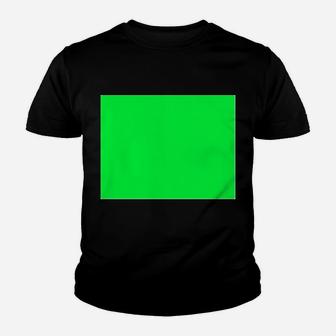 Chroma Key Tv Shirt - Green Screen For Video Special Effects Sweatshirt Youth T-shirt | Crazezy DE