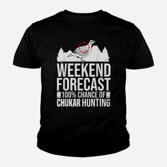 Chukar Hunting Bird Hunter Season Youth T-shirt | Crazezy DE
