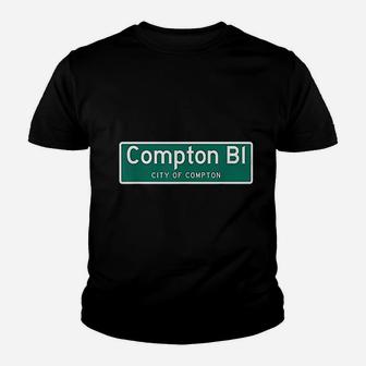 City Of Compton Highway Sign Youth T-shirt | Crazezy AU