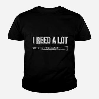 Clarinet I Reed A Lot Youth T-shirt | Crazezy UK