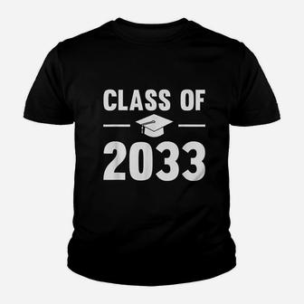 Class Of 2033 Grow With Me First Day Of School Youth T-shirt | Crazezy AU