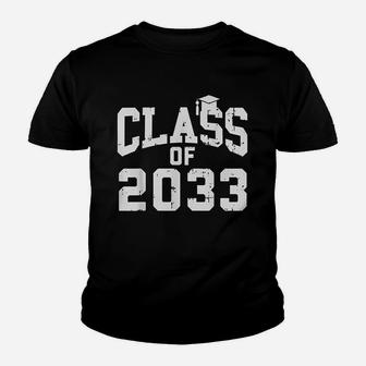 Class Of 2033 Grow With Me Future Kindergarten Graduate Gift Youth T-shirt | Crazezy