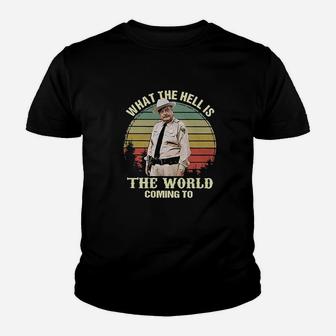 Classic Movie What The Hell The Worlf Coming To Youth T-shirt | Crazezy DE