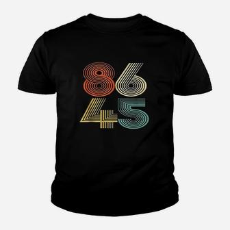 Classic Retro 8645 25Th Amendment 86 45 Protest Youth T-shirt | Crazezy UK