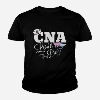 Cna Certified Nursing Assistants Support Caduceus Nurse Cap Youth T-shirt | Crazezy