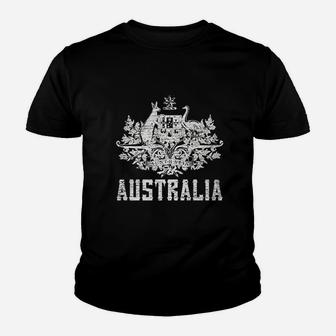 Coat Of Arms Of Australia Youth T-shirt | Crazezy CA