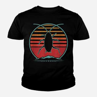 Cockroach Retro 80S Style Pest Control Exterminator Gift Youth T-shirt | Crazezy