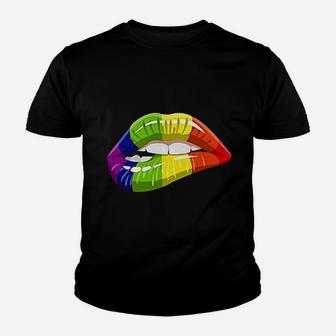 Colorful Lip Youth T-shirt | Crazezy DE