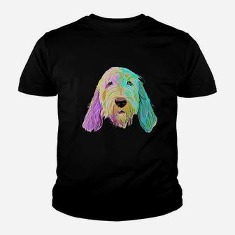 Colourful Dog Youth T-shirt | Crazezy DE