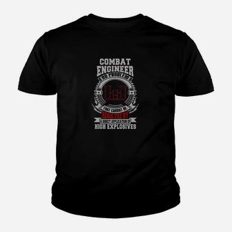 Combat Engineer There Exists No Problem That Cannot Be Resolved By A Direct Application Youth T-shirt | Crazezy
