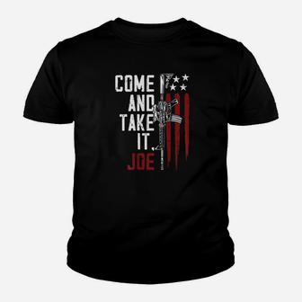 Come And Take It Joe Youth T-shirt | Crazezy