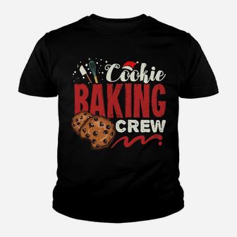 Cookie Baking Crew Gift For A Christmas Party Sweatshirt Youth T-shirt | Crazezy