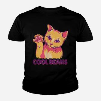 Cool Cat Toe Beans Feline Design For Kitty Lovers Youth T-shirt | Crazezy AU