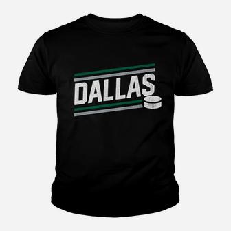 Cool Dallas Hockey Power Play Youth T-shirt | Crazezy