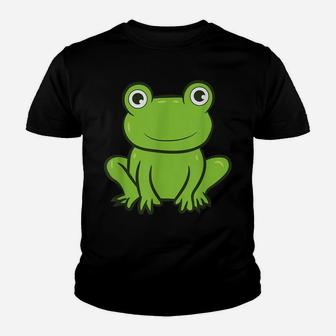 Cool Frog Costume Cute Frog Animal Funny Frog Lover Gift Youth T-shirt | Crazezy