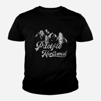 Cool Pnw Pacific Northwest Take A Hike Youth T-shirt | Crazezy