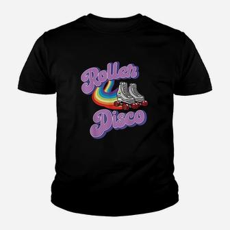 Cool Roller Disco Retro Party 70S And 80S Youth T-shirt | Crazezy CA
