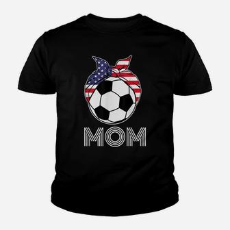 Cool Soccer Mom Jersey For Parents Of Womens Soccer Players Youth T-shirt | Crazezy