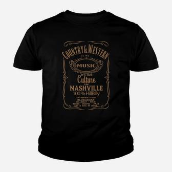 Country & Western Nashville Tennessee United States America Youth T-shirt | Crazezy AU