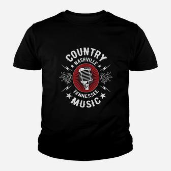 Country Music Youth T-shirt | Crazezy DE