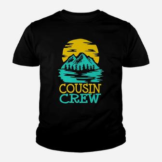 Cousin Crew Lake Summer Vacation Family Gift Souvenir Youth T-shirt | Crazezy