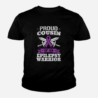 Cousin Epileptic Seizure Disorder Advocate Youth T-shirt - Thegiftio UK