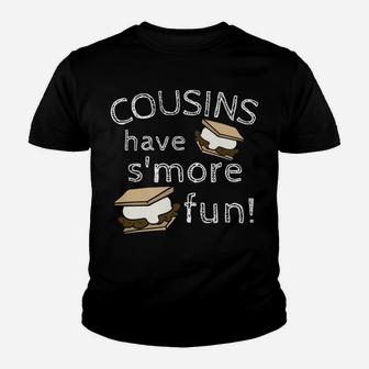 Cousins Have Smore Fun Family Vacation Reunion Matching Youth T-shirt | Crazezy AU