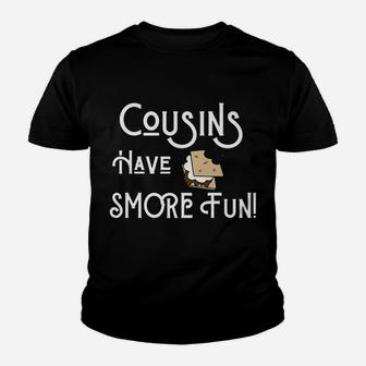 Cousins Have Smore Fun Family Vacation Reunion Youth T-shirt | Crazezy DE