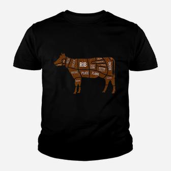 Cow Cuts Youth T-shirt | Crazezy