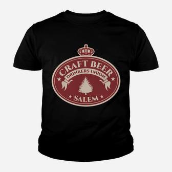 Craft Beer Lovers Salem Oregon Youth T-shirt | Crazezy UK